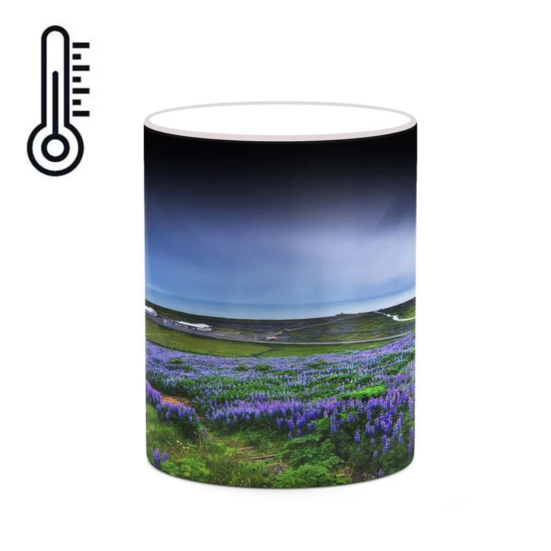 ماگ حرارتی کاکتی مدل منظره کد mgh18225