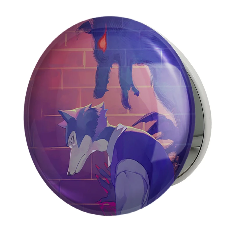 آینه جیبی خندالو طرح لگوشی انیمه بیستارز مدل تاشو کد 33469