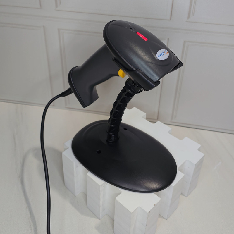 بارکد خوان تک بعدی فستر مدل فروشگاهی به همراه پایه