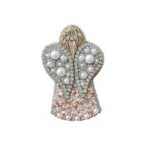 گل سینه زنانه مدل فرشته کد 5027