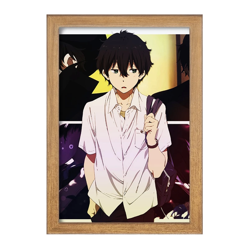 تابلو خندالو مدل اورکی انیمه هیوکا Hyouka  کد 17060