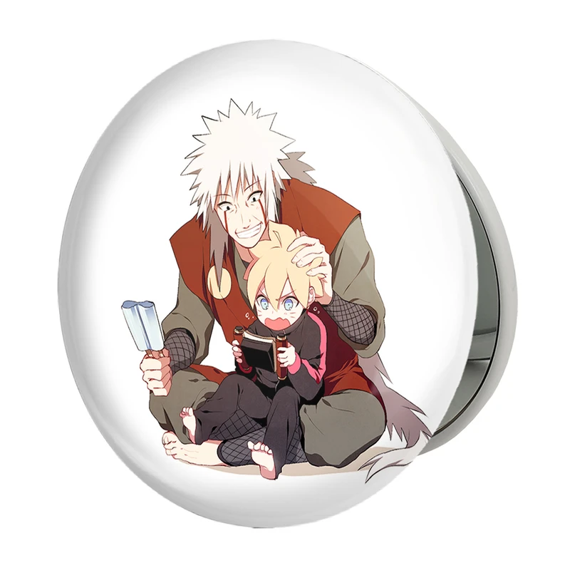 آینه جیبی خندالو طرح بوروتو و جیرایا انیمه بوروتو Boruto مدل تاشو کد 13125 