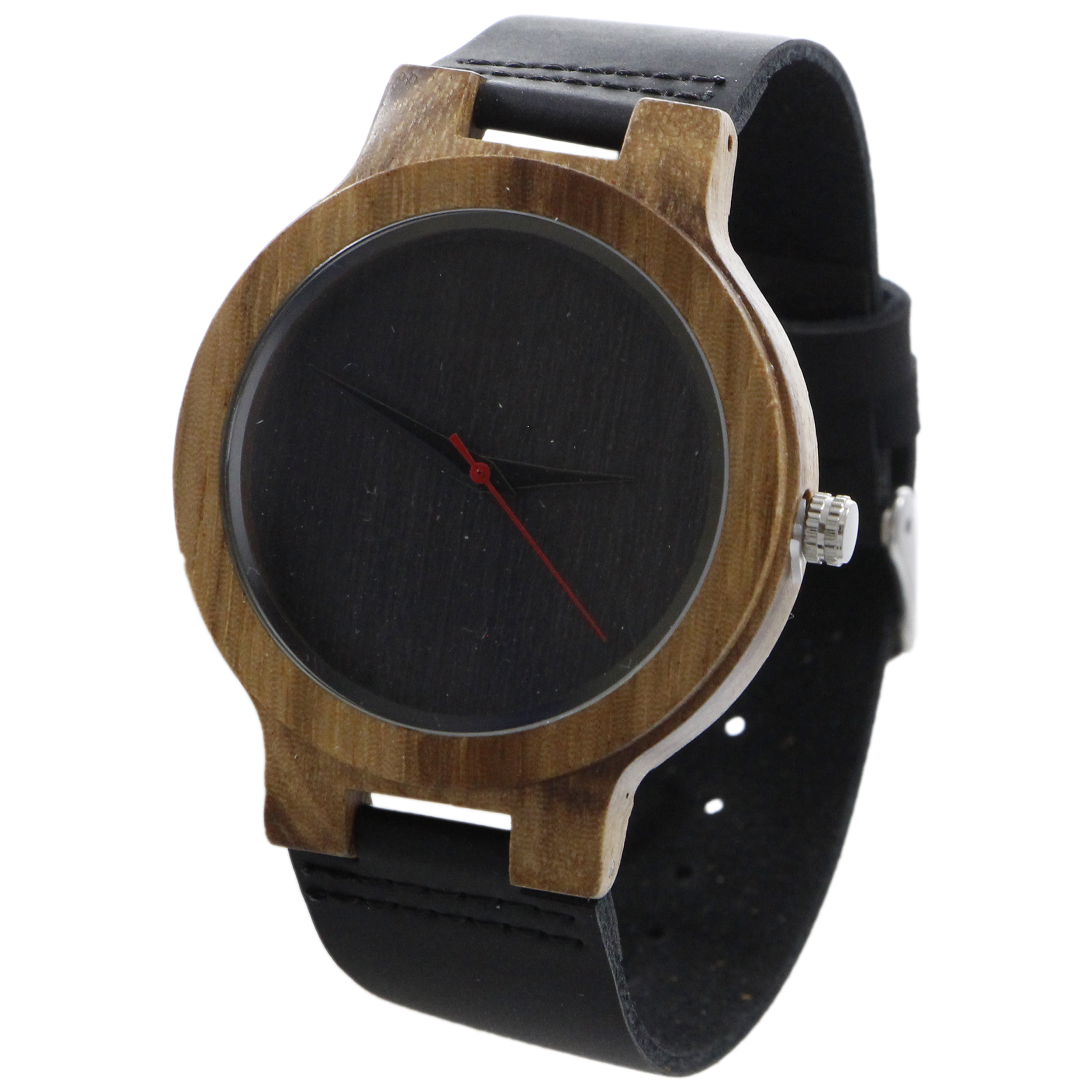 ساعت مچی چوبی عقربه ای - کد BMK14