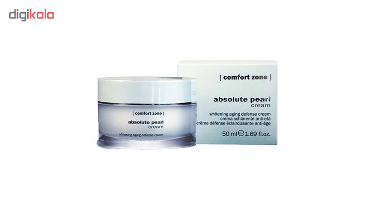 کرم روشن کننده کامفورت زون مدل absolute pearl حجم 50 میلی لیتر کرم روشن کننده کامفورت زون مدل absolute pearl حجم 50 میلی لیتر