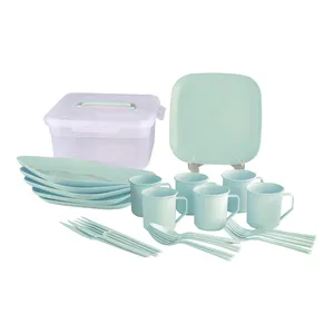 سبد پیکنیک 30 پارچه مدل DS-1507