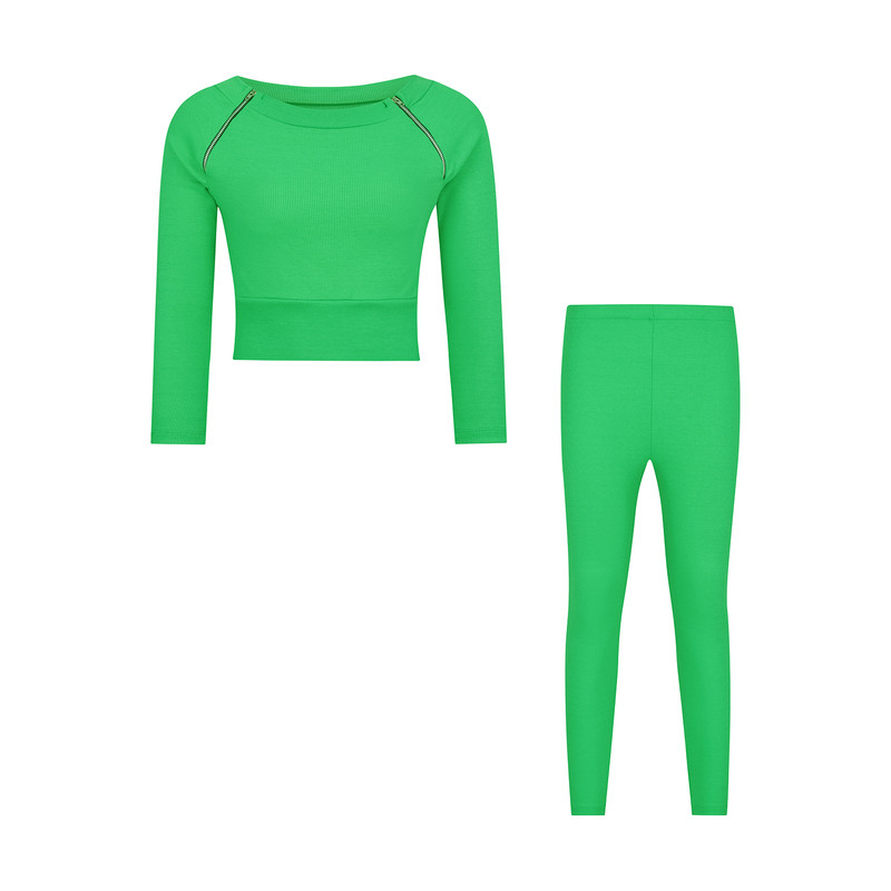 ست کراپ و شلوار زنانه ناتوسا مدل NT819-6