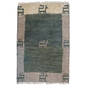 گبه دستباف نیم متری کد 1368