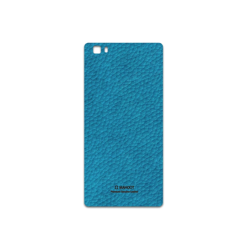 برچسب پوششی ماهوت مدل Blue-Leather مناسب برای گوشی موبایل هوآوی P8 Lite