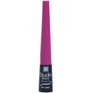 خط چشم دی ام جی ام  مدل studio black water proof dip liner