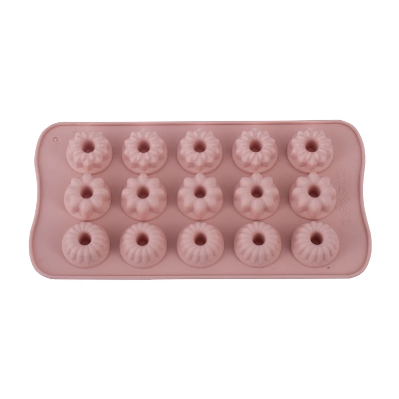 قالب شکلات مدل میکس گل شیفون 15 خانه