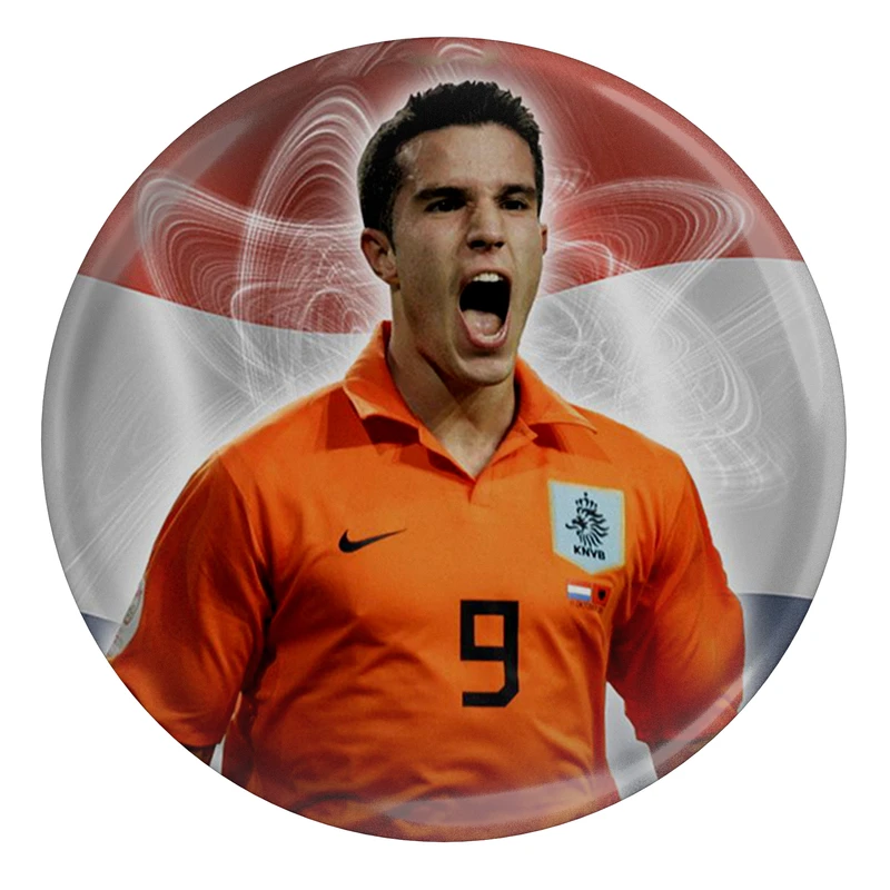 مگنت طرح بازیکن فوتبال رابین فن پرسی منچستر یونایتد انگلیس مدل S5505 