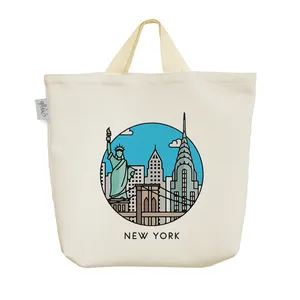 ساک خرید خندالو مدل شهر نیویورک کد 5294