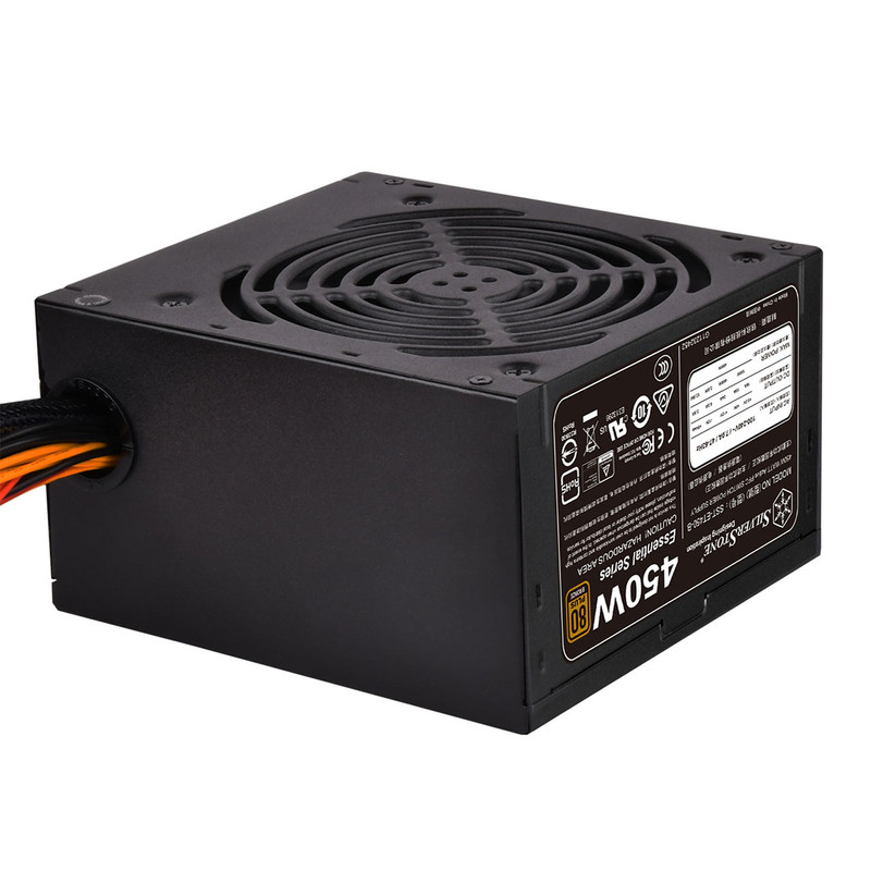 منبع تغذیه کامپیوتر سیلوراستون مدل Essential SST-ET450-B