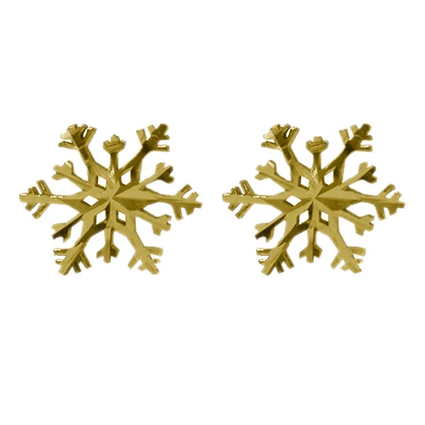 گوشواره طلا 18 عیار گالری گل سرخ مدل AN60