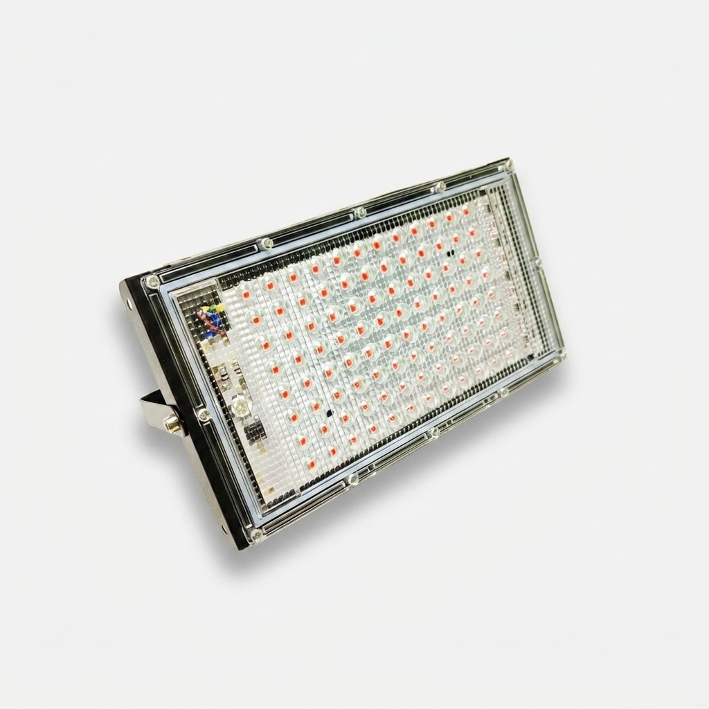چراغ ال ای دی رشد گیاه مدل 100w فول اسپکتروم ip66 کد 703
