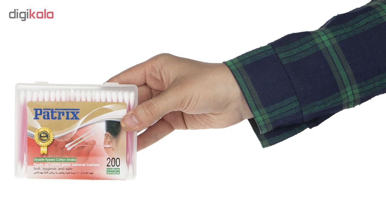 گوش پاککن پاتریکس بسته 200 عددی main 1 3