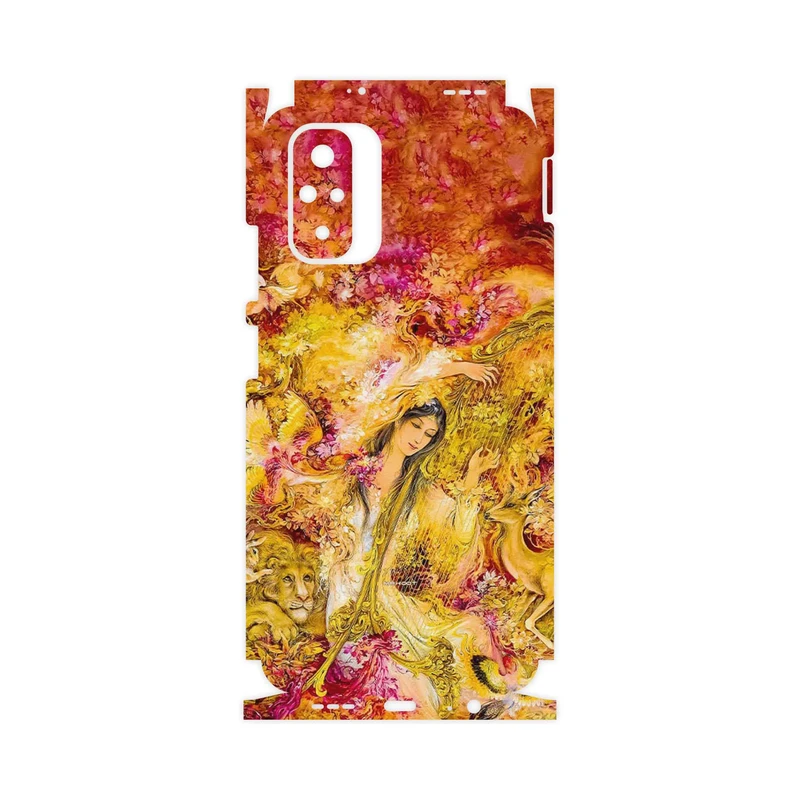 برچسب پوششی ماهوت مدل Persian miniature 1-FullSkin مناسب برای گوشی موبایل شیائومی Redmi Note 10