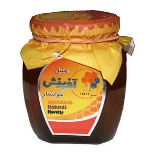 عسل طبیعی انگبین آفرینش - 460 گرم بسته 12 عددی