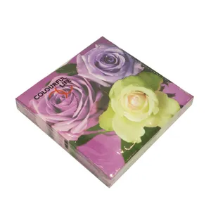 دستمال سفره کالرفول لایف مدل LN0488 بسته 20 عددی