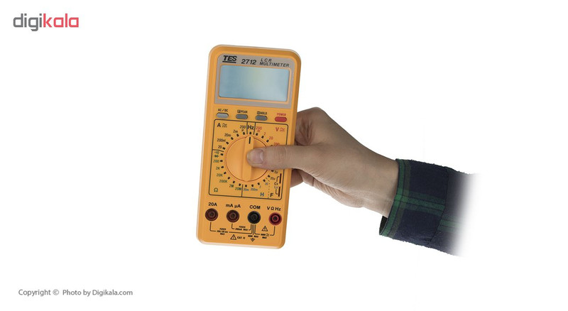 مولتی متر دیجیتال تی ای اس مدل 2712