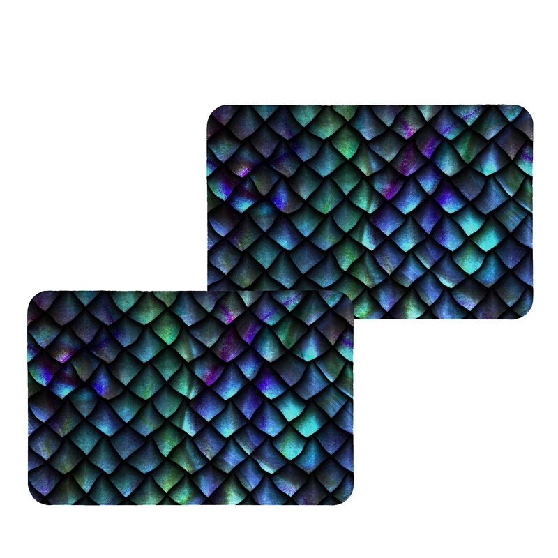 زیربشقابی طرح آبرنگی کد 9182 بسته 2 عددی 