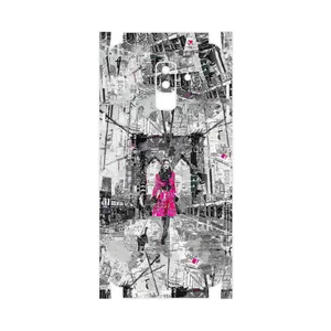 MAHOOT Collage of Catwalk Bridge-FullSkin Cover Sticker for Samsung Galaxy A6 Plus 2018