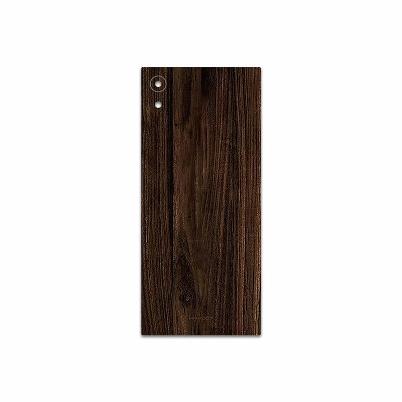 برچسب پوششی ماهوت مدل Dark Walnut Wood مناسب برای گوشی موبایل سونی Xperia XA1