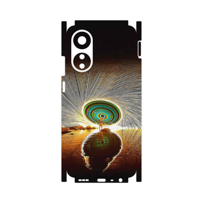 برچسب پوششی ماهوت مدل Night Light Fountain-FullSkin مناسب برای گوشی موبایل اپو A78 4G