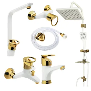 ست شیرآلات فراست پویا مدل النگویی مجموعه 6 عددی