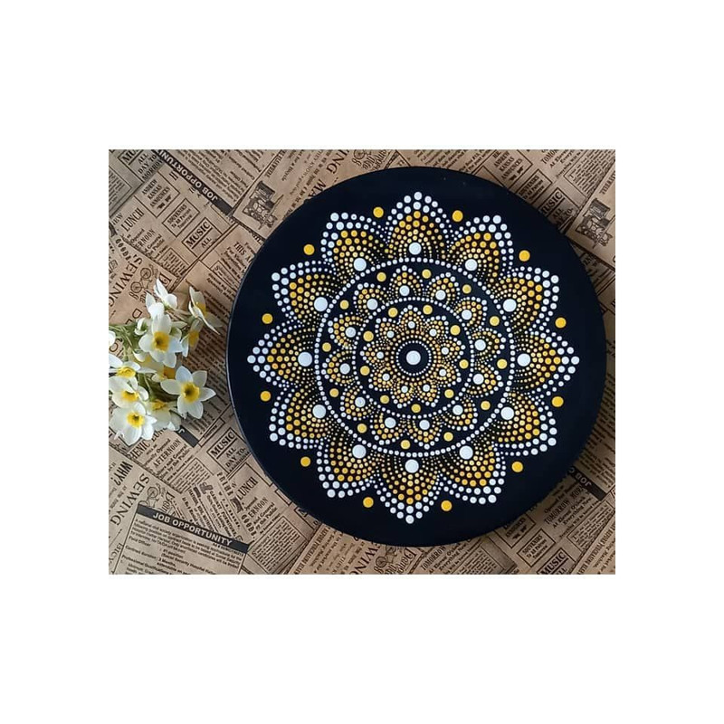 بشقاب دیوارکوب سفالی مدل 202