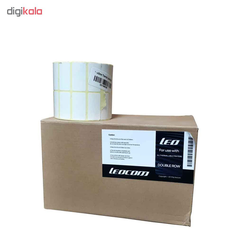 برچسب پرینتر لیبل زن لیوکام مدل 25X50