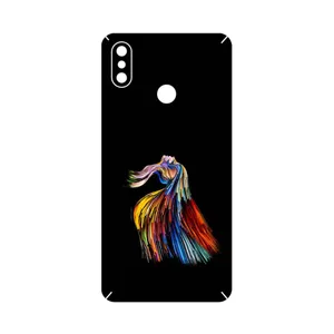 MAHOOT Rainbow Hair Digital Art Cover Sticker for Xiaomi Mi Max 3