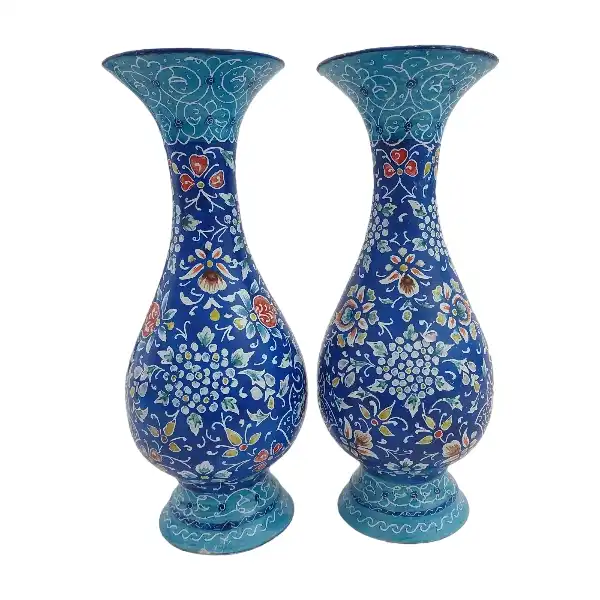 گلدان میناکاری کد G1052 بسته 2 عددی