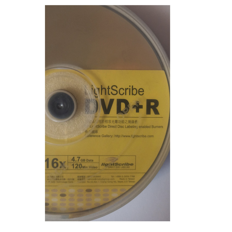 دی وی دی خام مدل Melody DVD+R LightScribe 16x – 10 Pack