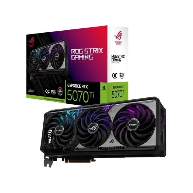 کارت گرافیک ایسوس مدل ROG Strix GeForce RTX 5070 کارت گرافیک ایسوس مدل ROG Strix GeForce RTX 5070