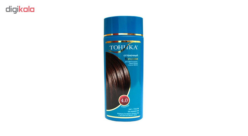 شامپو رنگ توهیکا mocha brown شماره 4.0 حجم 150 میلی لیتر