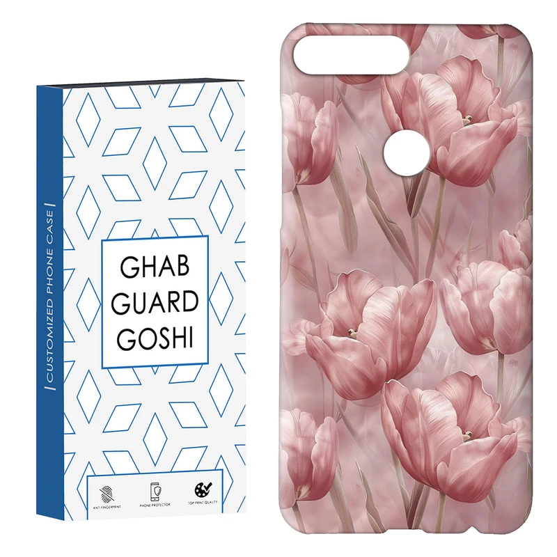 کاور قاب گارد گوشی طرح گل کد Dimo-310 مناسب برای گوشی موبایل هوآوی Y7 2018 / Y7 Prime 2018 / Honor 7C