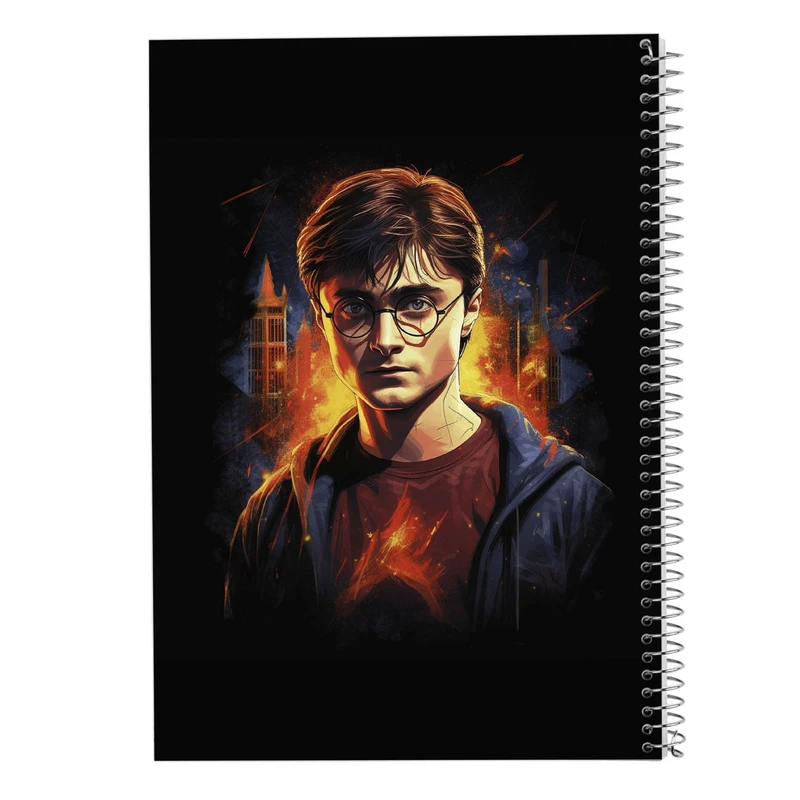 دفتر شطرنجی 50 برگ مدوپد مدل هری پاتر harrypotter کد DF10238