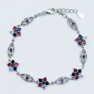 دستبند نقره زنانه سلین کالا مدل گل بهاری ce-As257