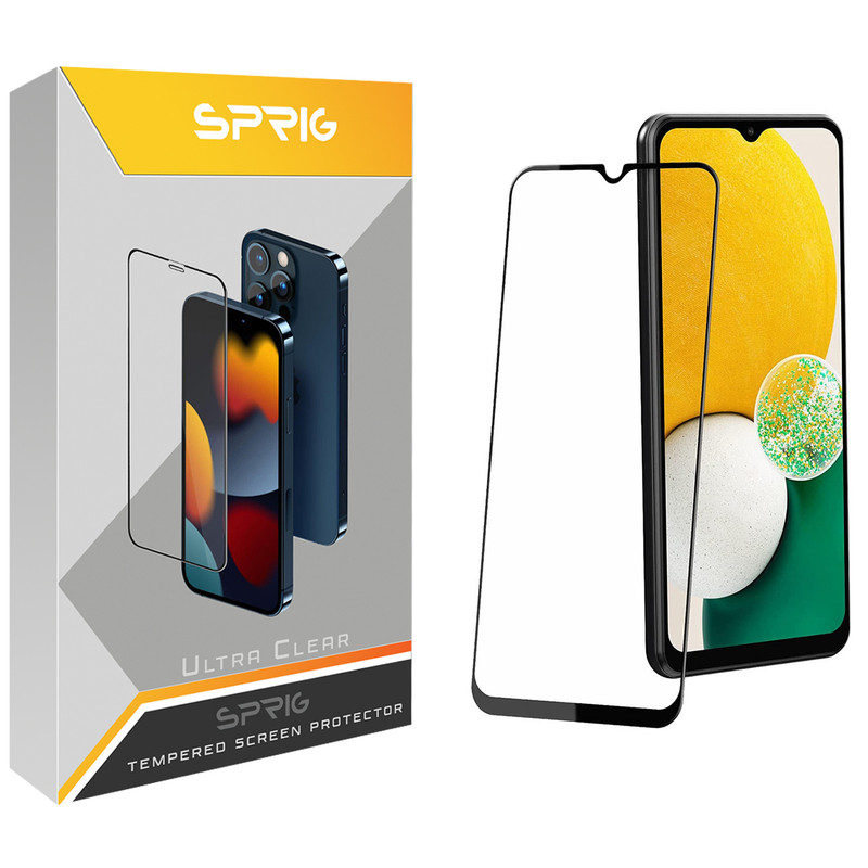 محافظ صفحه نمایش اسپریگ مدل Full Glass مناسب برای گوشی موبایل سامسونگ Galaxy A12 / A02s / A03s / A03 Core
