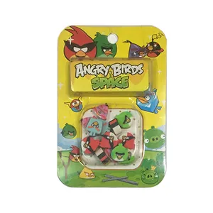 پاک کن مدل Angry Birds بسته 10 عددی