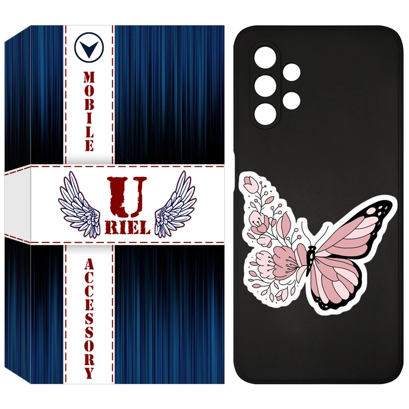 کاور یوریل مدل KSH کد 98 طرح پروانه مناسب برای گوشی موبایل سامسونگ Galaxy A13 4G
