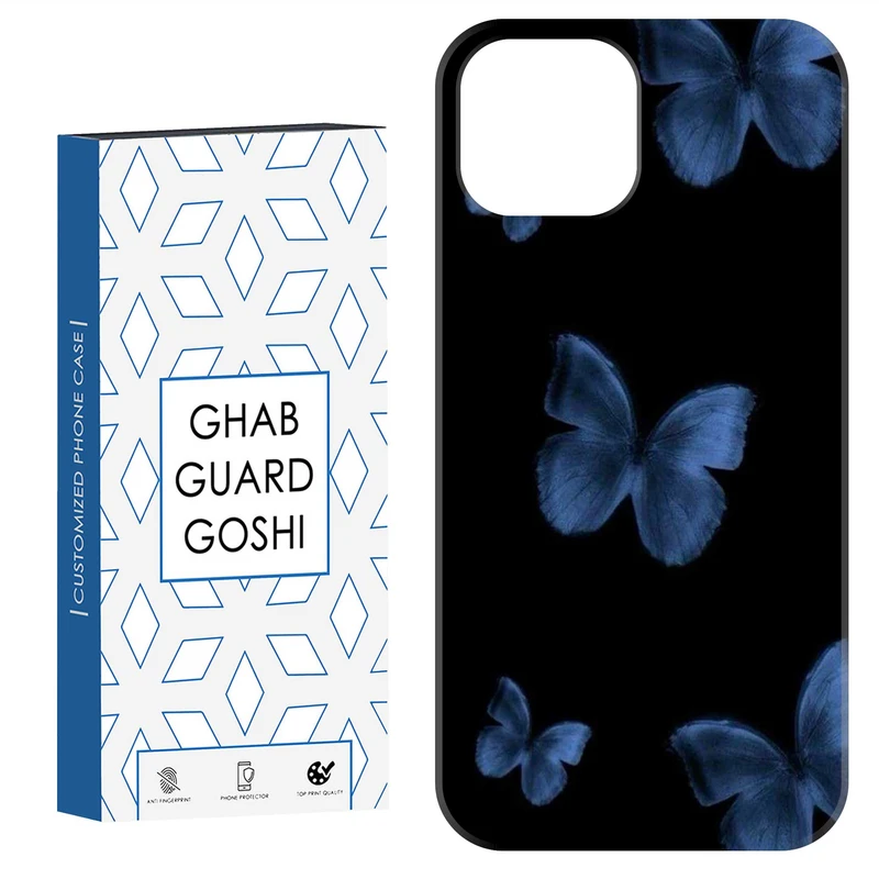 کاور قاب گارد گوشی طرح پروانه  کد Dimo-947 مناسب برای گوشی موبایل اپل  IPHONE 12 / 12 PRO   