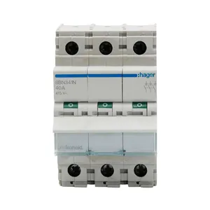 فیوز مینیاتوری سه فاز 40 آمپر هاگر کد 341N