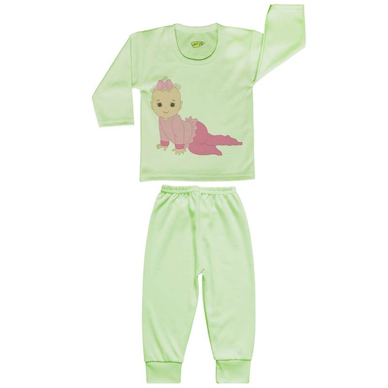 ست تی شرت و شلوار نوزادی کارانس مدل SBSG-3077