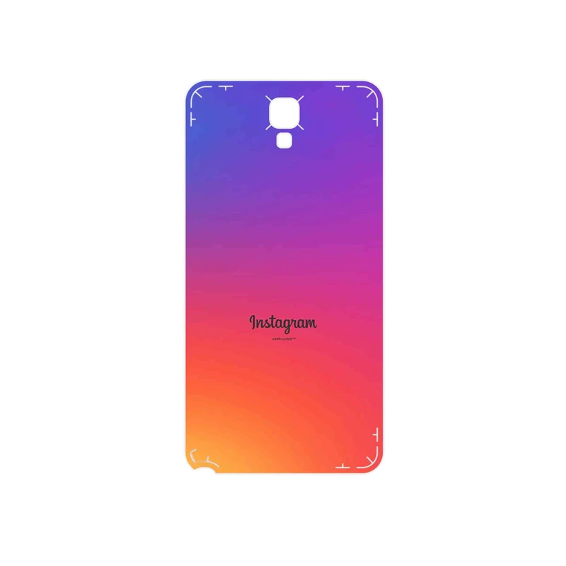 برچسب پوششی ماهوت مدل Instagram مناسب برای گوشی موبایل سامسونگ Galaxy Note 3 Neo