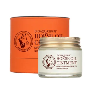 کرم ضد چروک بایو آکوا مدل Horse Oil Ointment حجم 50 میلی لیتر