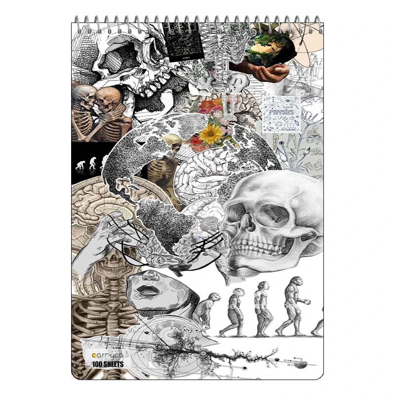 دفتر شطرنجی 100 برگ کارنیکا طرح زیست شناسی Biology کد 50936