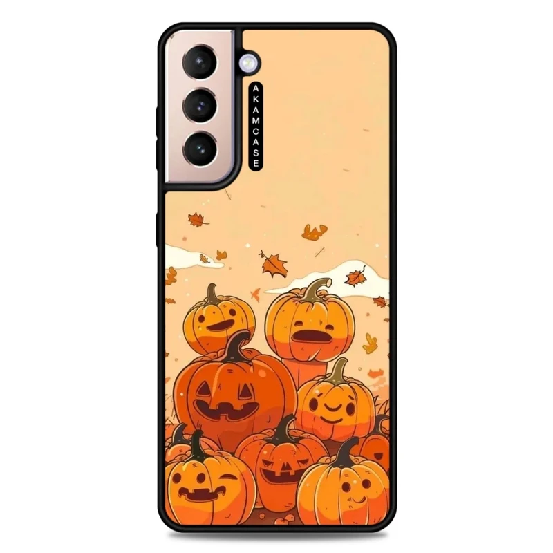 کاور آکام مدل AMC-WSGS21P-PUMPKIN-4 مناسب برای گوشی موبایل سامسونگ Galaxy S21 Plus