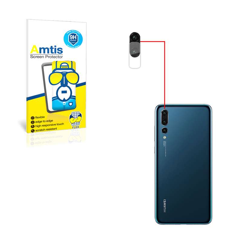 محافظ لنز دوربین امتیس مدل p20pro مناسب برای گوشی موبایل هوآوی P20 PRO